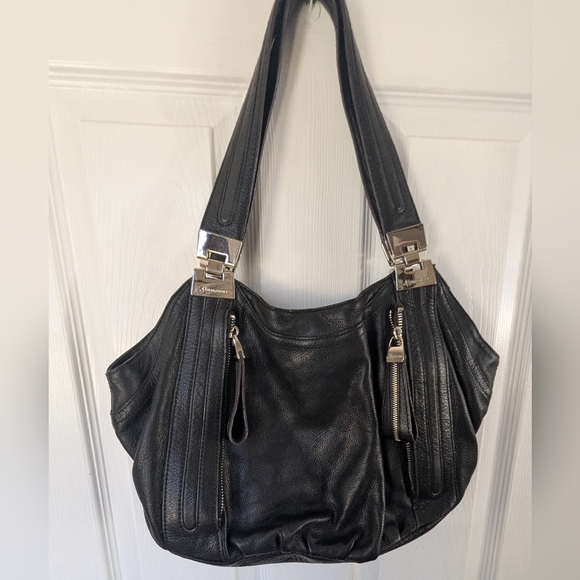 BMACKOWSKY Handbags - BMackowsky Hobo Bag In Black Leather